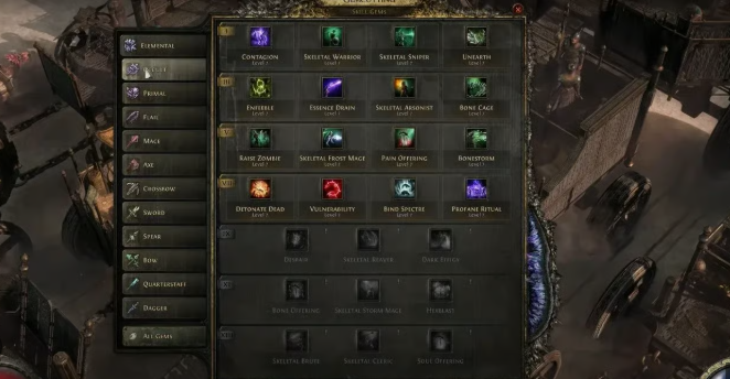 poe 2 Kalguuran Skill Gems